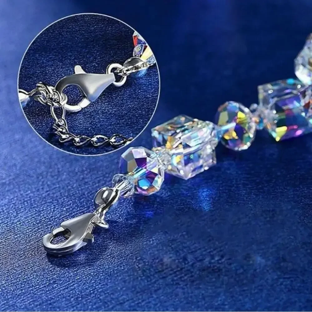Colorful Prism Crystal Bracelet